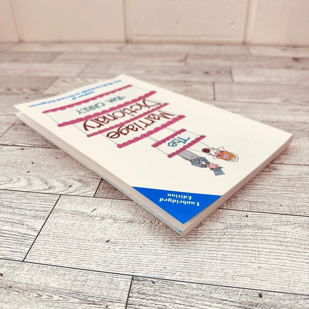 Marriage Dictionary Humor Book Tom Carey Paperback Funny Definitions PB‎